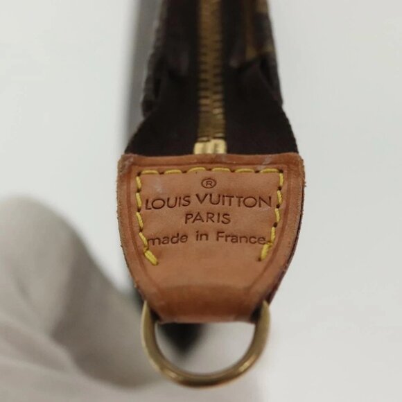 LOUIS VUITTON Monogram Bucket GM Accessory Pouch LV Auth 140368 - Picture 11 of 16